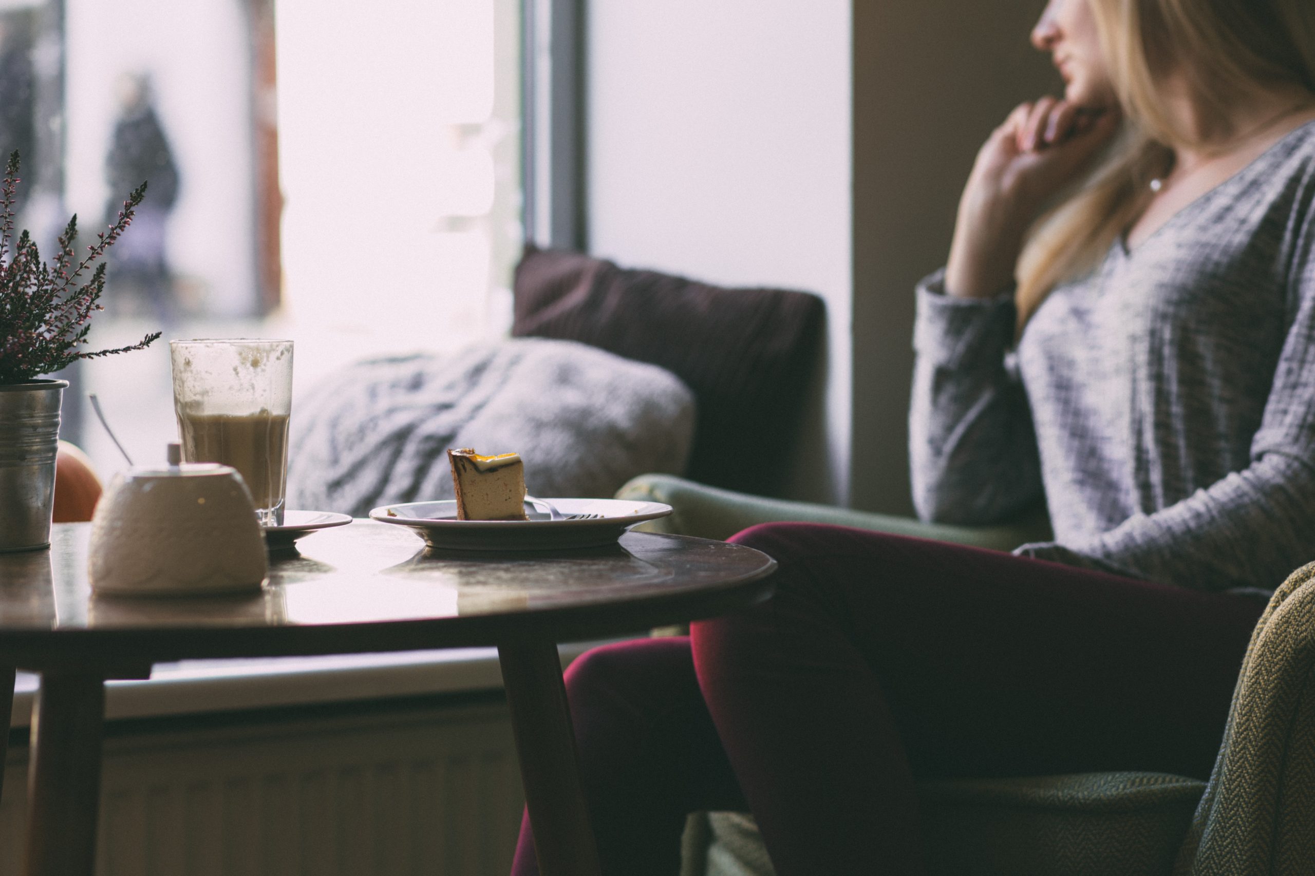 woman thinks about ministry in times of social distancing.