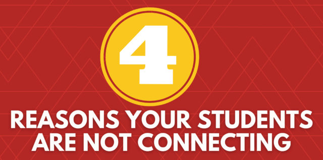 students are not connecting